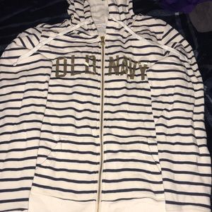 Old Navy gold letter sweater